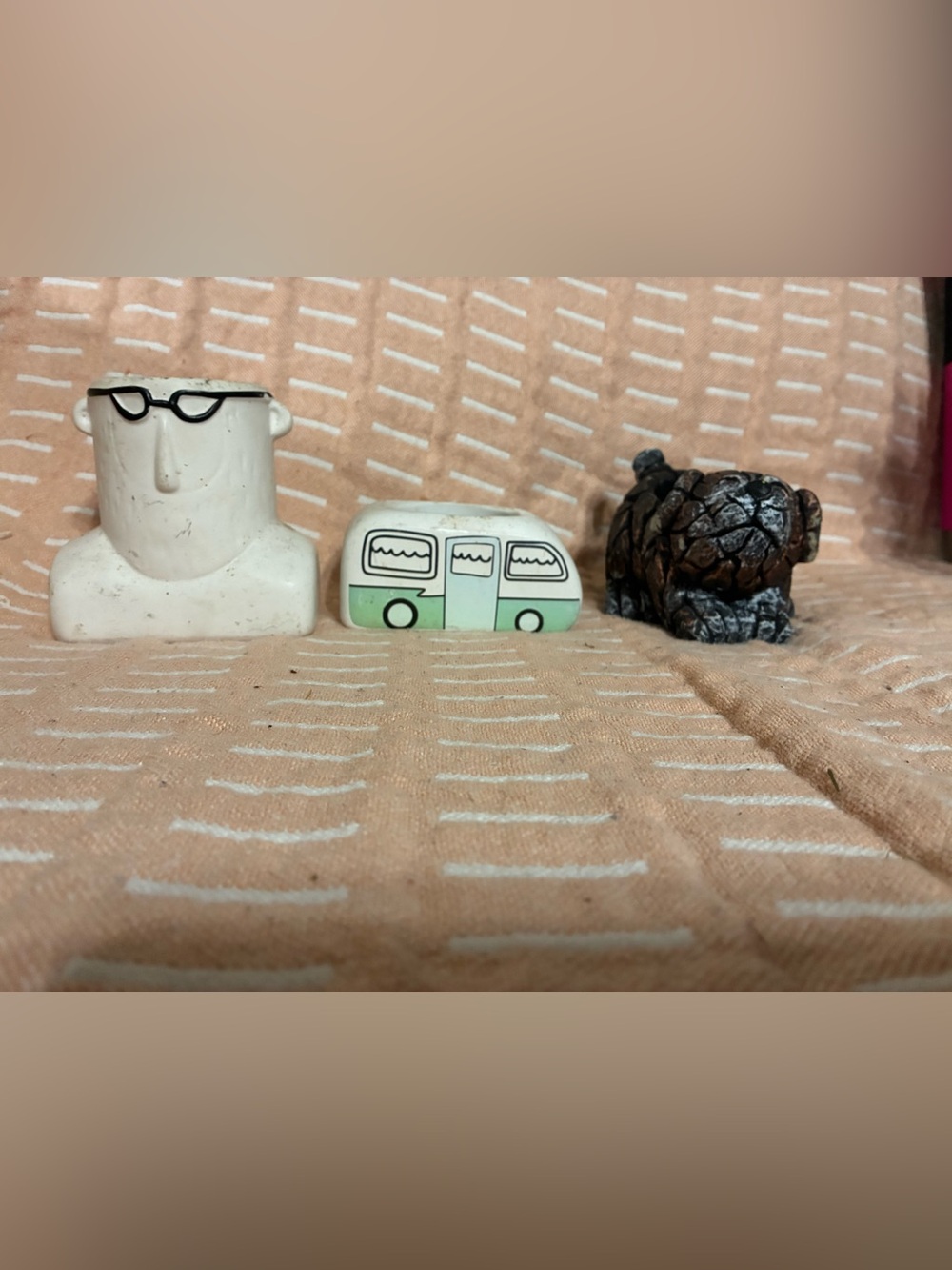 Mini Planters - Lot of 3